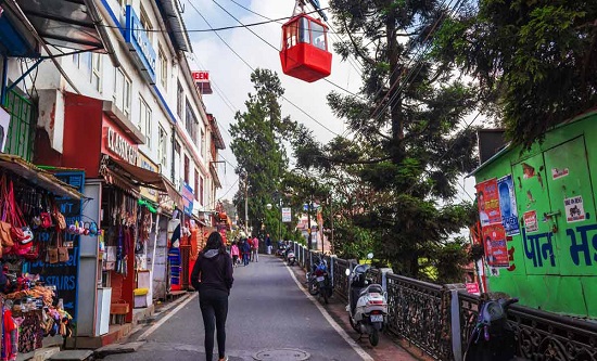 Mall Road, Mussoorie